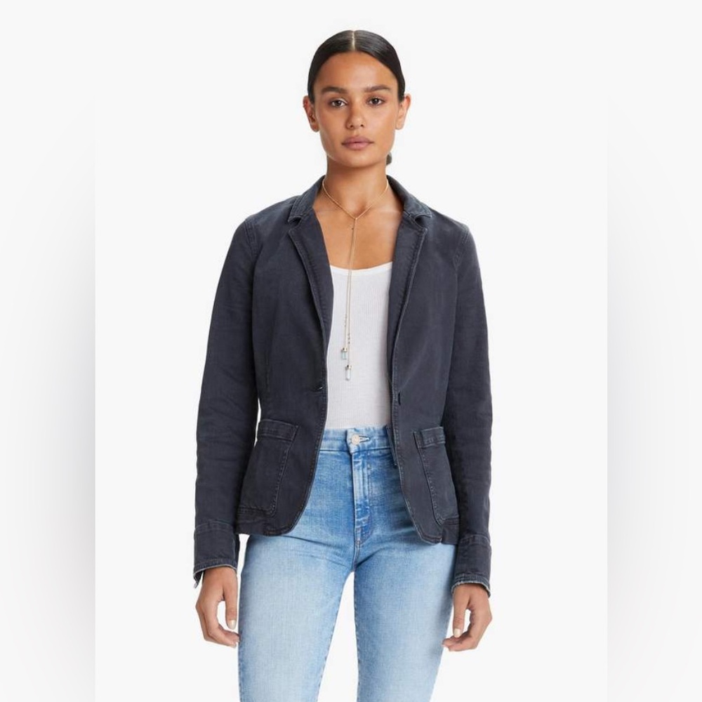 Mother Superior The Smoker Jacket Faded Black XS Jean Jacket Jean Blazer